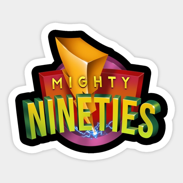 Mighty 90s Sticker by juanotron